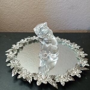 EXQUISITE Signed Steuben NY 3" Sitting Cat Figurine